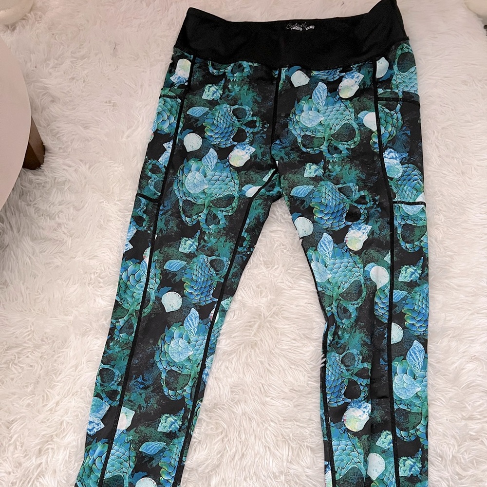 CVG Mermaid Skulls Full-length Leggings